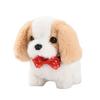 Kids Electric Plush Dog Toy Interactive Barking Nodding Movable Tail Walking Puppy Plushie Toddlers Educational Simulation Stuffed Animal Toy