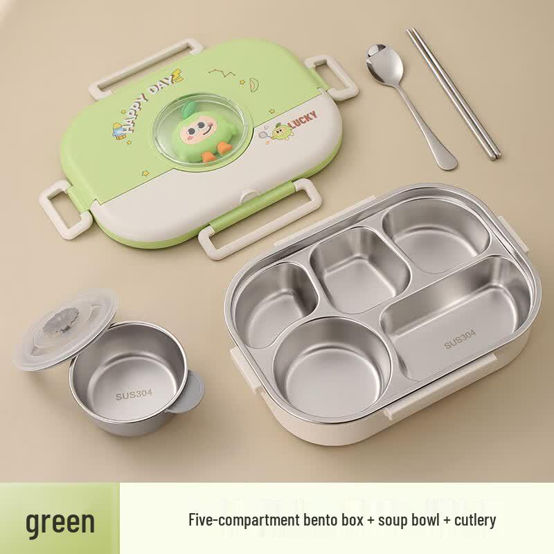 Ruhan Kids  Insulated Divided Lunch Box