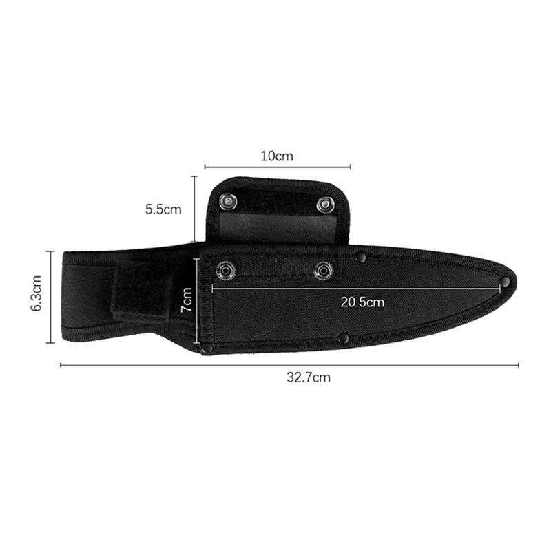 Chef Waterproof Oxford Sheath Holder Knife Sheath Holster Belt Loop Case Flashlight Case Camp Outdoor Carry Fold Knife Cook Tool