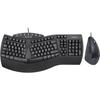 Ergonomic Mouse + Keyboard Kit - Perixx - Periduo-512 - Wired - Qwerty - Black