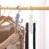 Portable Rotating Coat Multifunctional Closet Hook Rotatable Hanging Organizer Closet Clothes Hangers Handbags Storage Hooks