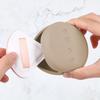 Portable Breathable Air Cushion Powder Puff Silicone Box Powder Puff Specific Storage Box Outdoors Powder Storage Box