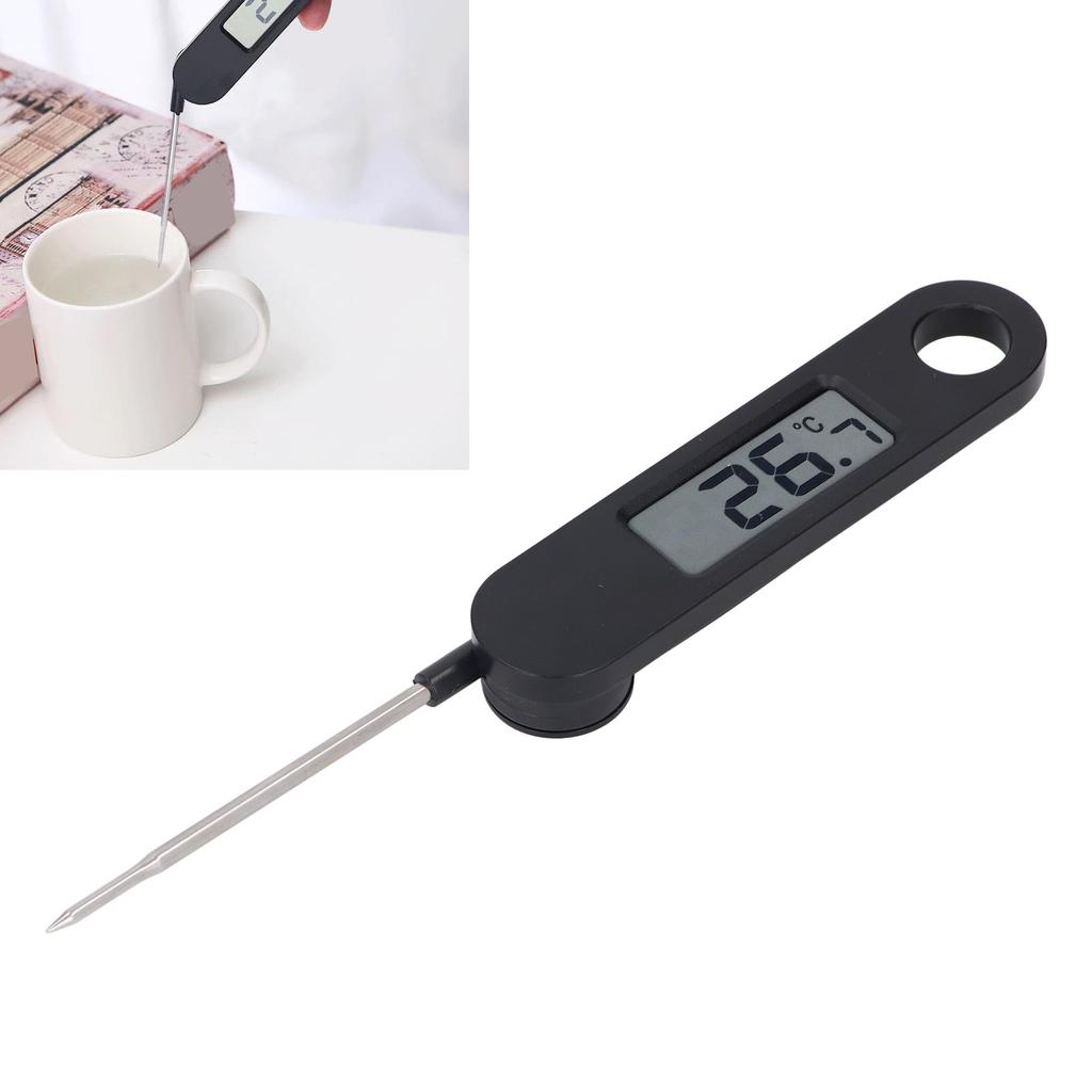 Digital Meat Thermometer LCD Display IP67 Water Proof Kitchen Food Thermometer for Everyday Meals