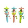 Glowing Merry-Go-Round Toy LED Lights Carousel Toy Fun Hand Cranked Rotating Toy  Children