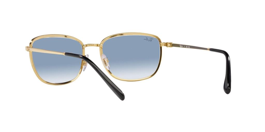 RB3705 Black on Arista 60 Lens Ray-Ban Sunglasses, Frame/Demo Lens,