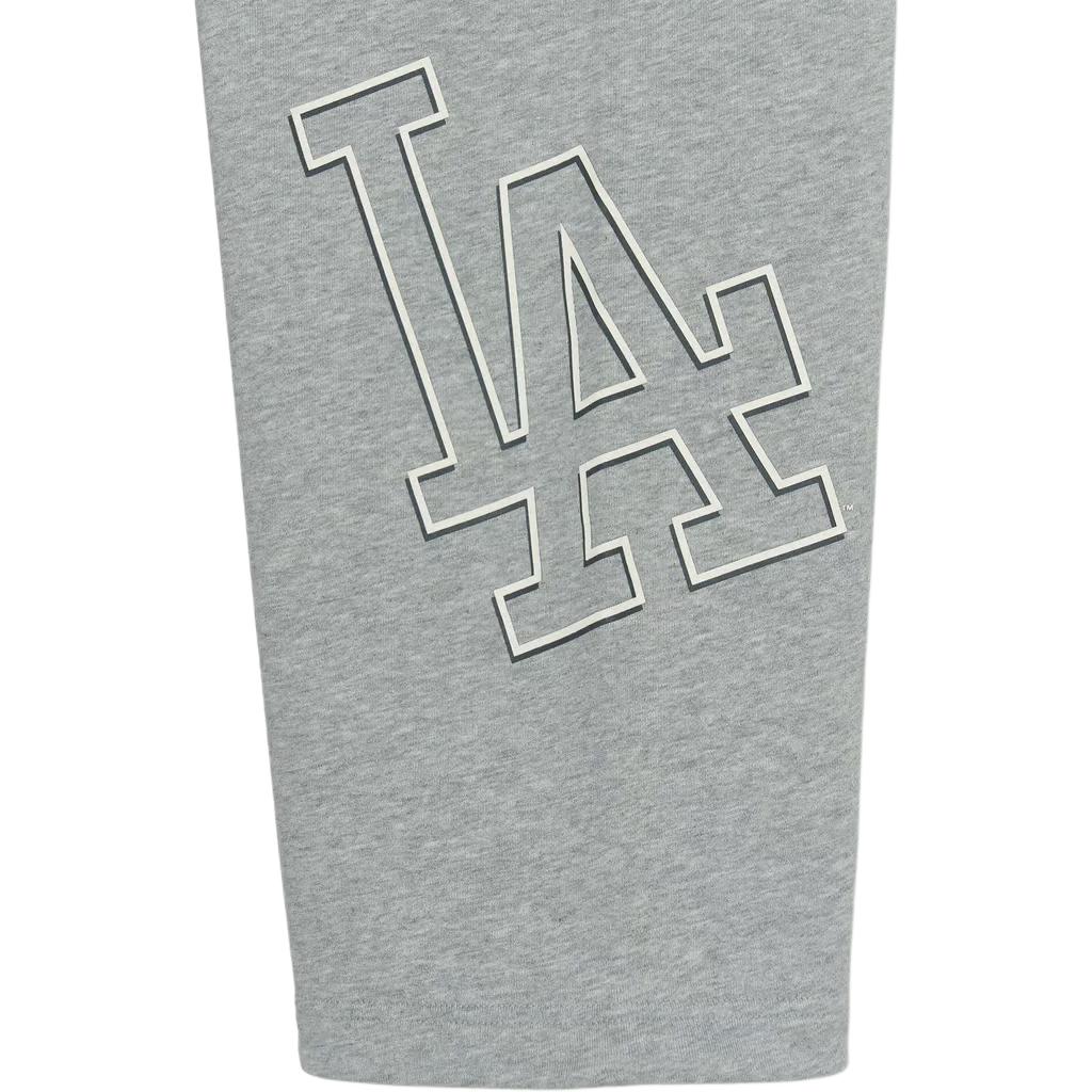 New MLB Basic Mega Casual Pants Unisex Gray Mixed Color 3APTB0344-07MGS