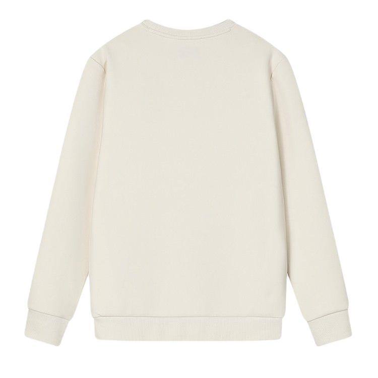FILA Heritage Casual Basic Embroidered Knit Crew Neck Pullover Long Sleeve Sweatshirt Men sweatshirt F11M348227F-BG