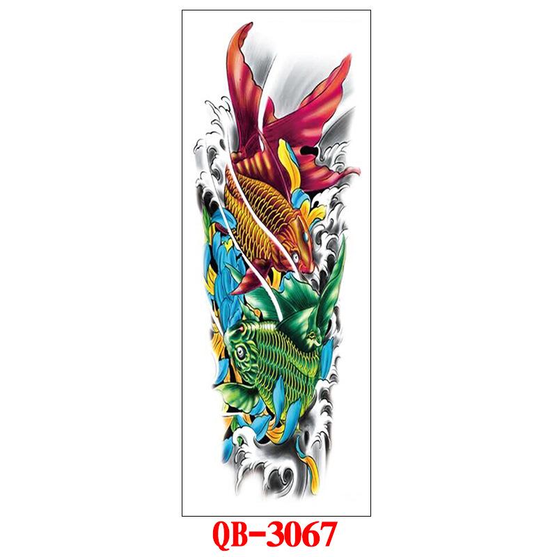 Full Arm Tattoo Sticker Full Arm, Full Arm Big Picture Tattoo Sticker, Flower Arm Tattoo Sticker Tattoo