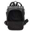 Women's Soft Leather Backpack Leopard Print Anti-Theft Backpack