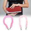 Replacement Acrylic Chain Shoulder Strap 60cm Long Handbag Chains Handle Straps for Women Shoulder Bag Purse Making