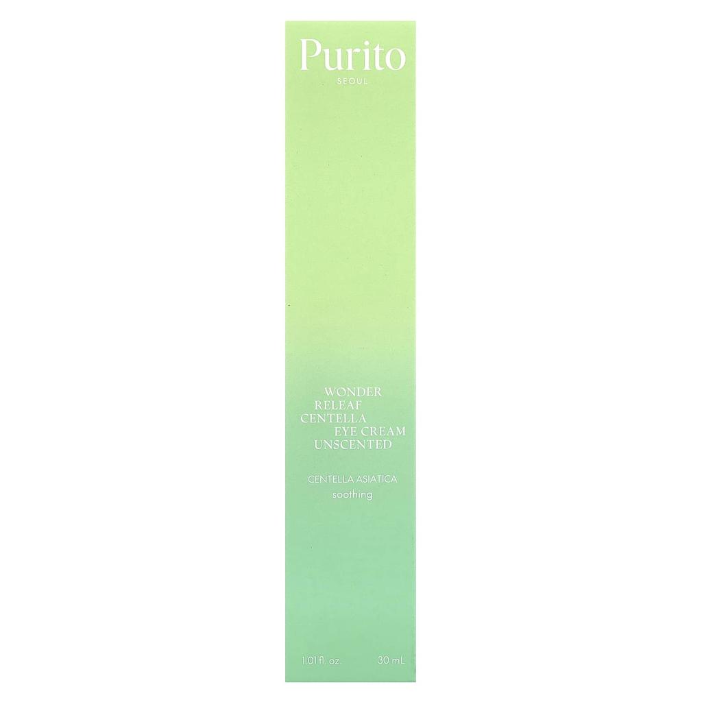 Purito Wonder Leaf Centella asiatica Augencreme, Unparfümiert, 1 fl oz (30 ml)