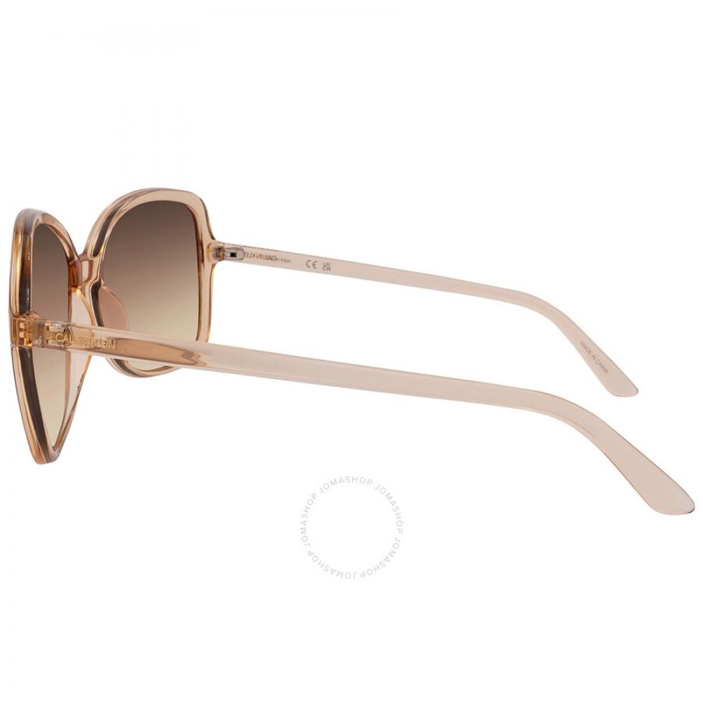 Brown Gradient Butterfly Ladies Sunglasses Ck19561s 270 57