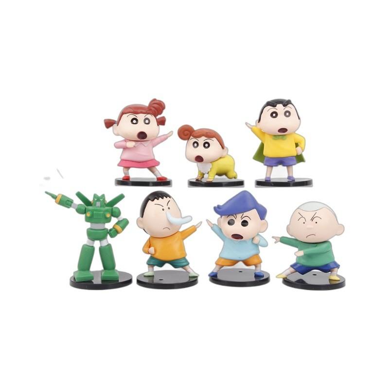Crayon Shin-chan Action Figure Pvc Model Dynamic Ultra Hero Collectible Toy