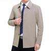 Men Jacket Spring Business Jackets Man Autumn Casual Coat Windbreaker Male Trench Coat Solid Turn-down Collar