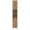 Vidaxl 3-Piece Bathroom Furniture Set, Artisan Oak