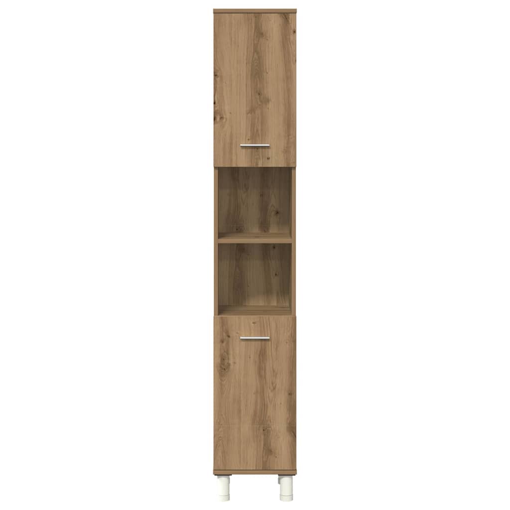 Vidaxl 3-Piece Bathroom Furniture Set, Artisan Oak