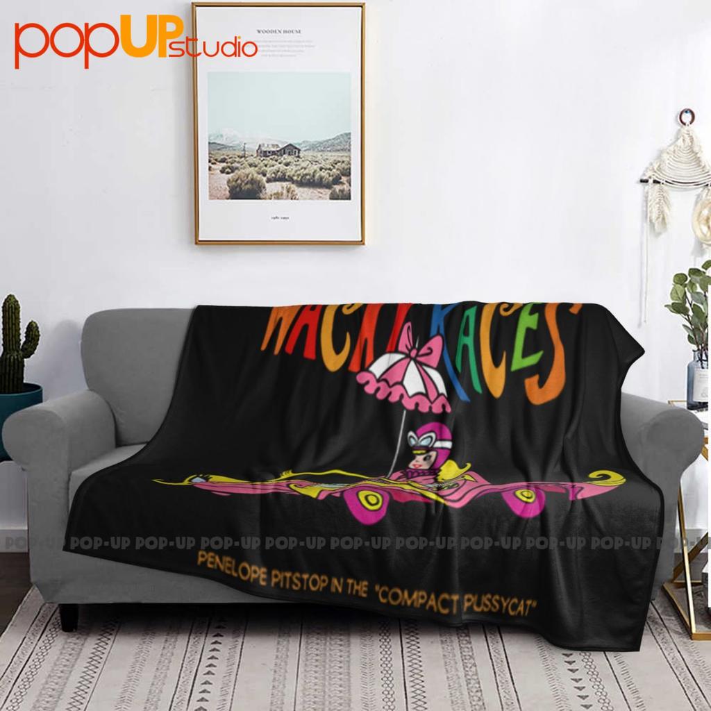 Wacky Races Cartoon Penelope Ultra-Soft Blanket Quilt Winter Sofa Cover Bed Covers