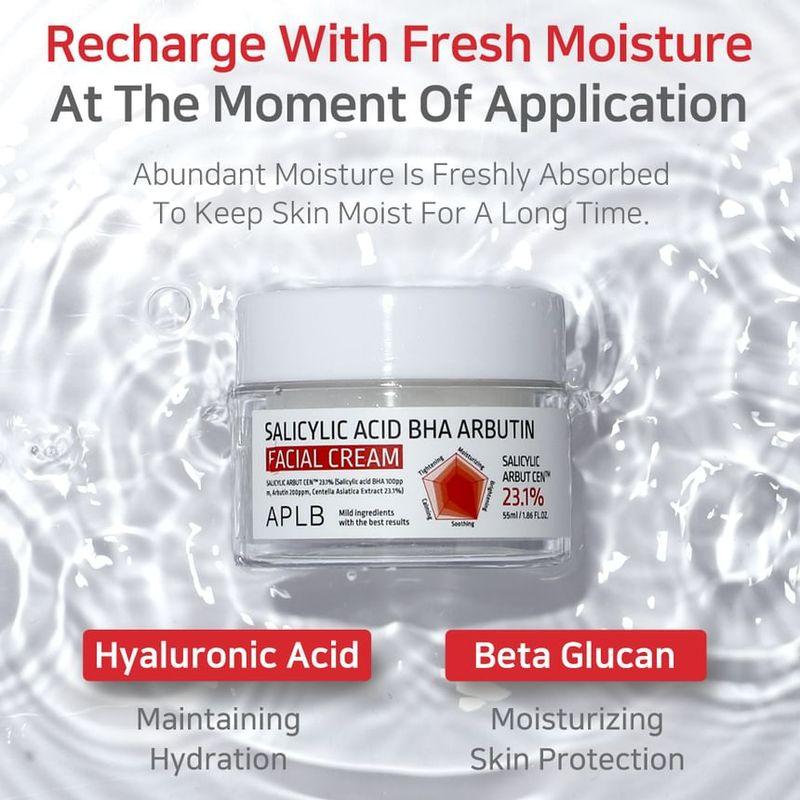 APLB Salicylic Acid BHA Arbutin Facial Cream