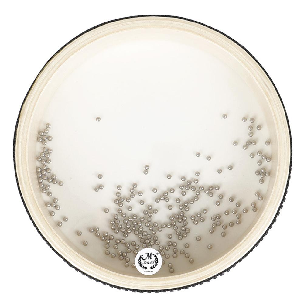 Billow Drum Ocean Sound Effect Sea Wave Drum with Steel Balls Ocean Sea Drum Transparent for Children Boys Girls