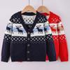 Kinder Strickjacke Frühling und Herbst Jungen Strickpullover Jacke Dünner Pullover