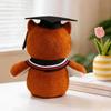 Graduation Wise Owl Plush Toy with Cap - Student Souvenir