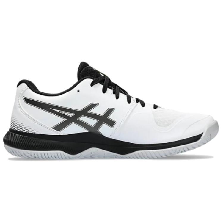Asics Gel Tactic 12 2E Wide 'White Gunmetal Volt' (Unisex) White / Gunmetal Training Shoes 1073A059 101