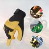 Deerskin Motorcycle Gloves Men's Yellow Leather Retro Motorcycle Off Road Knight Gloves