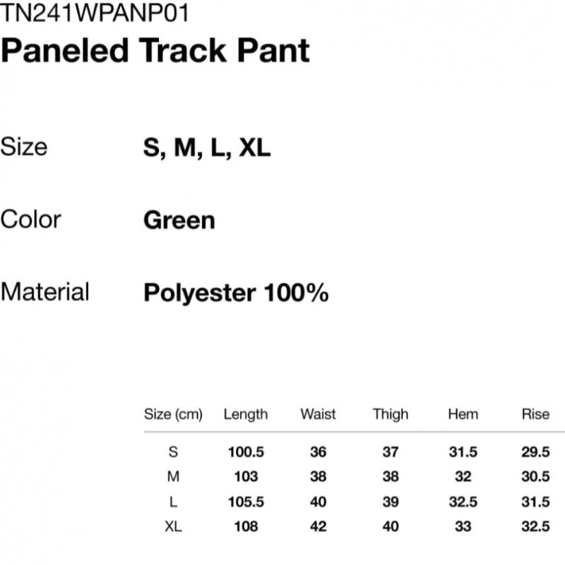 Thisisneverthat Paneled Track Pant Green