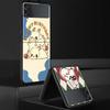 Cartoon Cute Little Rabbit Phone Case For Samsung Galaxy Z Flip 7 6 5 4 3 5G Cover ZFlip7 ZFlip6 ZFlip4 ZFlip5 ZFlip3 Coque Fund
