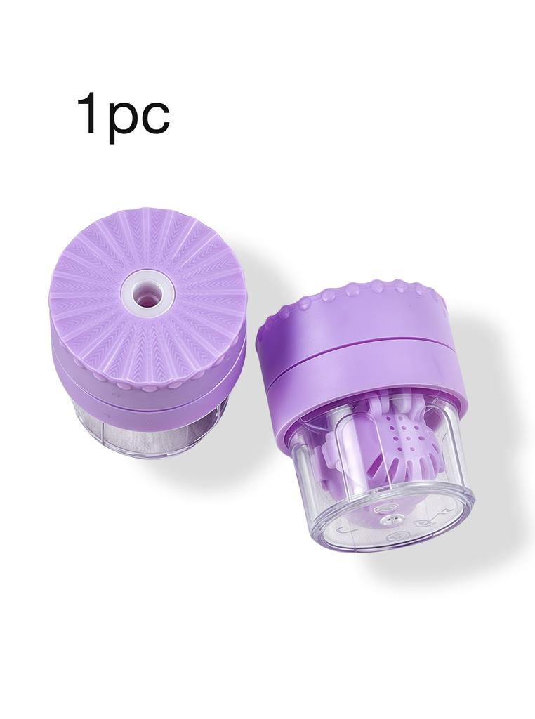Small Portable Manual Rotary Contact Lens Cleaner, Contact Cleaning Box, Container Soaking Tool (4 Colors Available)