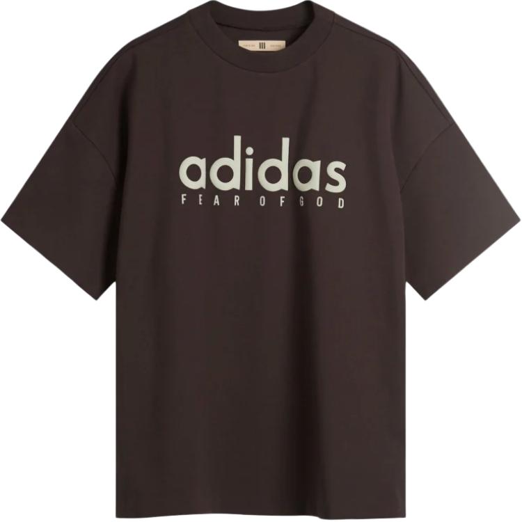 Adidas X Fear Of God Athletics Collaboration SS25 Pullover Crew Neck Casual Short Sleeve T-Shirt Men T-Shirt JZ4893