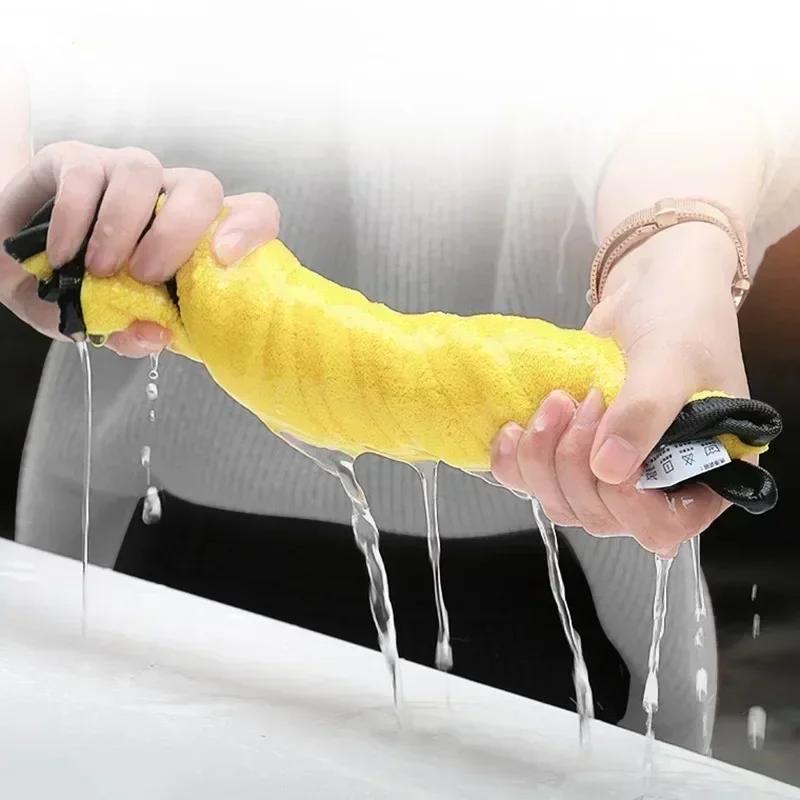 1PCS Car Wash Towels Car Absorbent Cloth Car Wash Cleaning Products Home Cleaning Kitchenware Cleaning