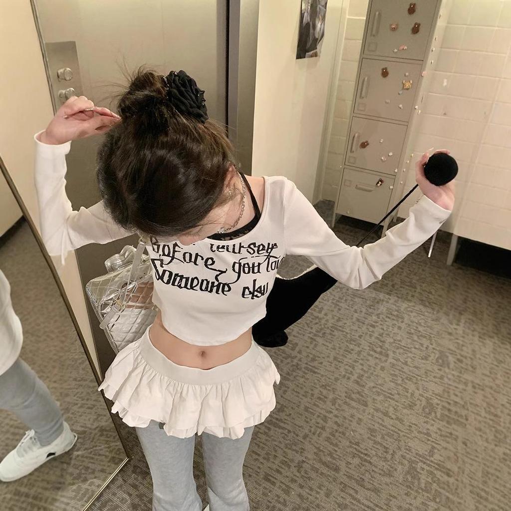 Women's Summer 2025 Double-Layer Waist Skirt: Niche Design for Flattering Fit