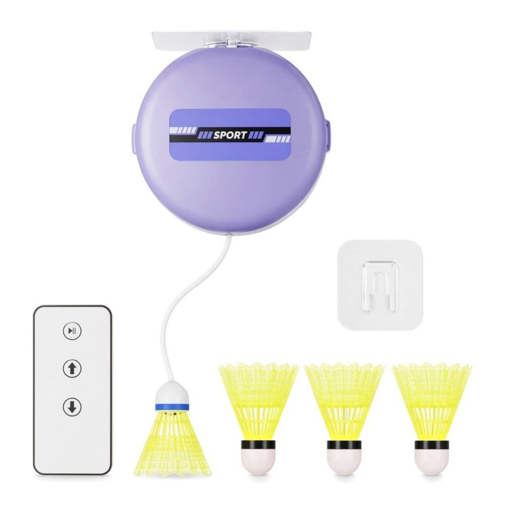 8pcs Ceiling Mounted Badminton Rebound Trainer Badminton Training Aid  Indoor Training
