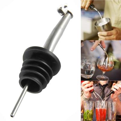 1 Stück Spirituosen Ausgießer Durchfluss Wein Olivenöl Ausgießer Edelstahl Spender Flaschenverschluss Barzubehör Barwerkzeug