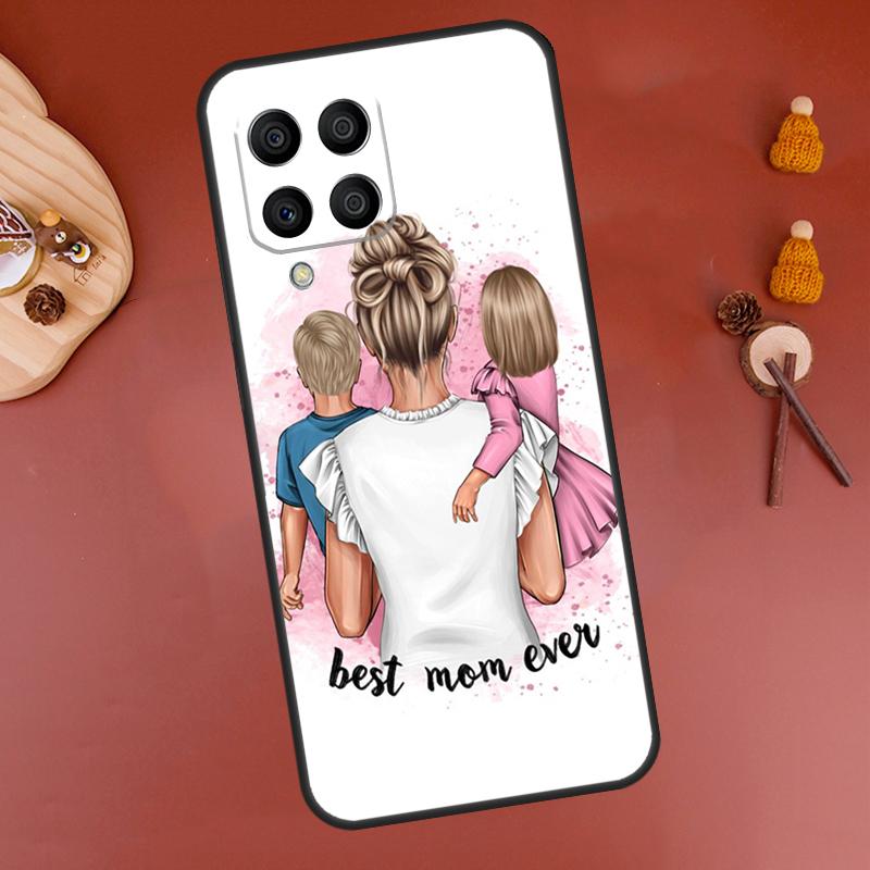 Baby Mom Daughter Girl Son Dad Case For Samsung Galaxy M32 M12 M52 M21 M31 M15 M55 M56 M36 M16 M06 M13 M33 M53 M14 M34 M54