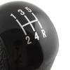 Ford Focus Mk2 04-08 BLACK gear shift knob + gaiter with CHROME frame 5 SPEED