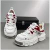 Autumn New High-end Thick-soled Punk Willow Nails Men's Invisible Inner Height-increasing Men's Shoes