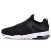 Trendsetter Half Palm Air Cushion Non-Slip Shock Absorbing Lightweight Low-Top Casual Shoes Unisex Casual Shoes Black White AGCN107-1