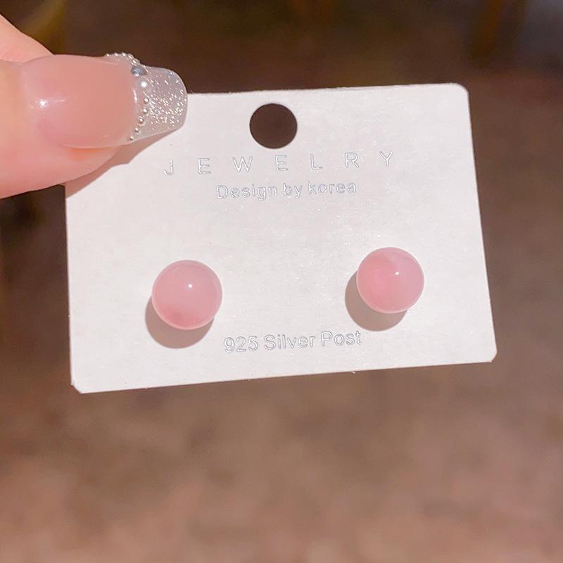 Exquisite S925 Silver Pearl Earrings with Zircon Inlays for Women