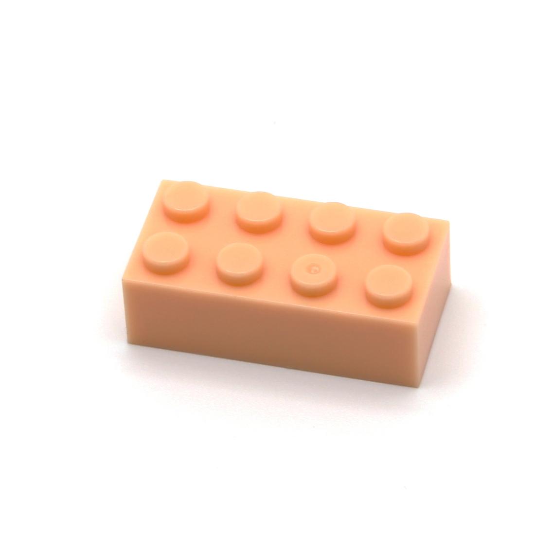 

40pcs DIY Creating Pieces Thick Figures Bricks 2x4 Dots Educational Tool Creative Play Size Specification Fits Including 3001 Durable Plastic Play