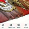 1PC Benfica Crest Custom Name Patterned Flannel Blanket Suitable For All Seasons For Home Decor Warmth And Comfort Gifts Holiday Present