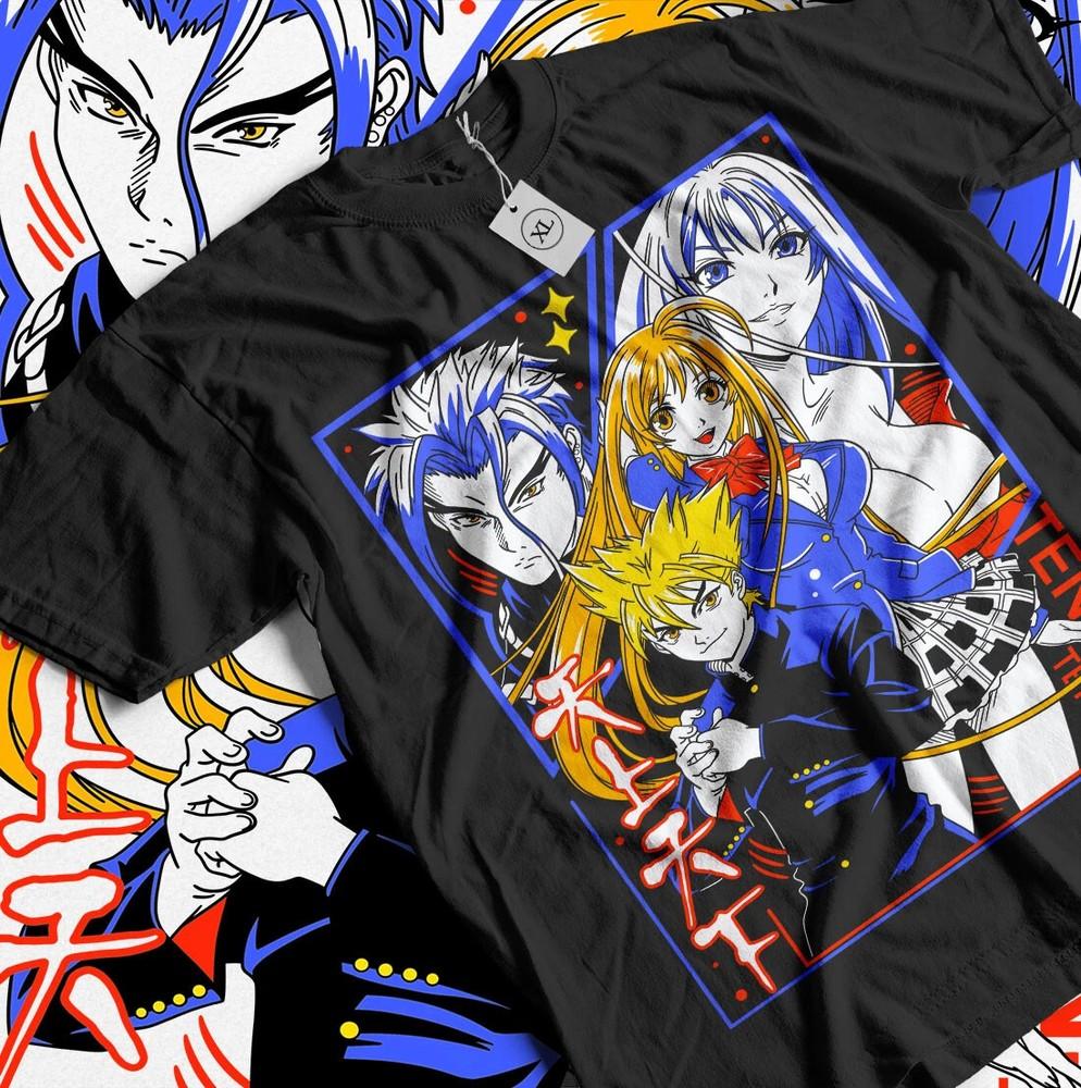 

Tenjou Tenge Anime Woman Manga Waifu Gif All Size Black Unisex T-Shirt XL
