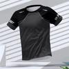 Herren T-Shirt Sommer Schnelltrocknend Atmungsaktiv Lässig Fitness Sport Kurzarm Rundhalsausschnitt Gym Sportbekleidung T-Shirt