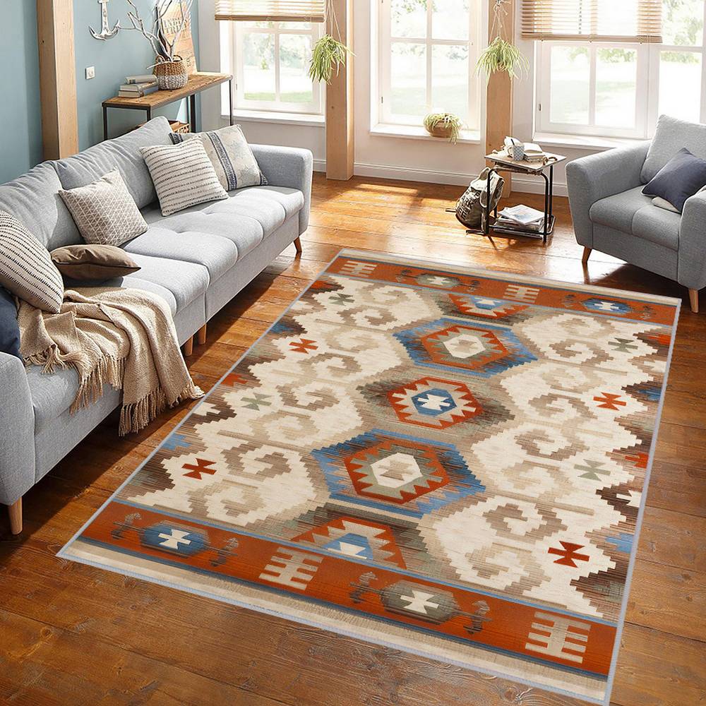 

Mosimoso Home MC592 Ковер с цифровой печатью и точечной подошвой 50x80 cm