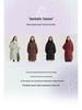 Women's Over-the-Knee Hooded Quilted Down Jacket – Thick, Loose, Versatile, Mid-Length Fashion Coat