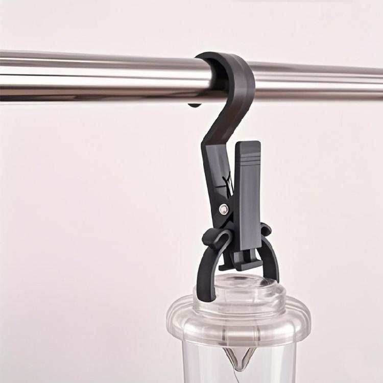 Practical Tent Clip with Plastic Construction Camping Gear Fasteners for Mounting Canopies and Hanging Equipment