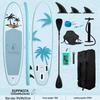 Inflatable SUP Board - Koi Design Paddleboard for Beginners