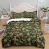 Camouflage Soldier Campus Duvet Cover Set EU Single Double King US Twin Full Queen Cal Children Bed Linen Set