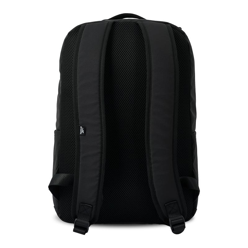 New Reebok Fabric Backpack Regular Unisex Ecru/Khaki/Black RB230013M